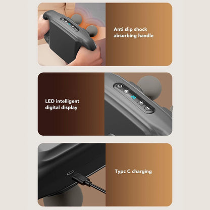 Four Heads Body Massage Gun