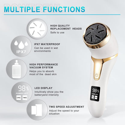 Rechargeable Electric Foot Grinder
