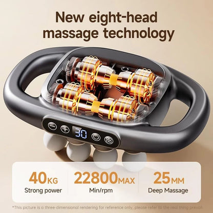 Eight Heads Body Massage Gun