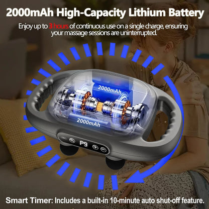 Six Heads Body Massage Gun